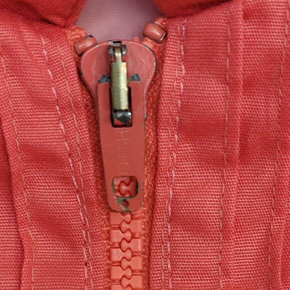 Vintage 80s Pink Windbreaker Jacket Womens Large 22x25 Baggy USA - Picture 3 of 13